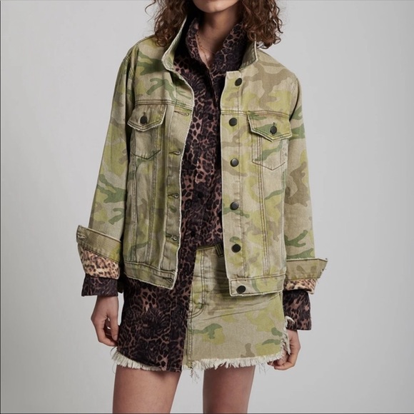 One Teaspoon Safari Camo Bandits Jacket 